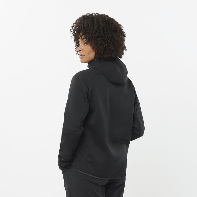 Salomon Outline Hybrid Warm - Chaqueta intermedia con capucha para mujer Tienda
