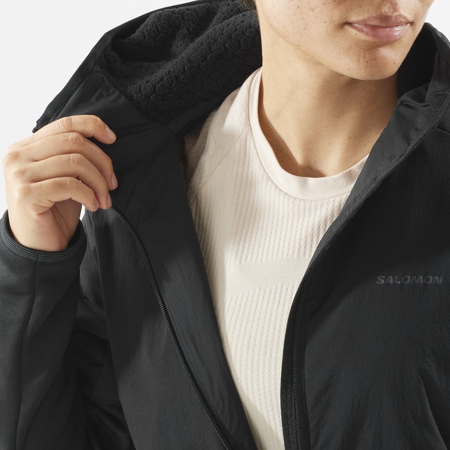 Salomon Outline Hybrid Warm - Chaqueta intermedia con capucha para mujer Tienda