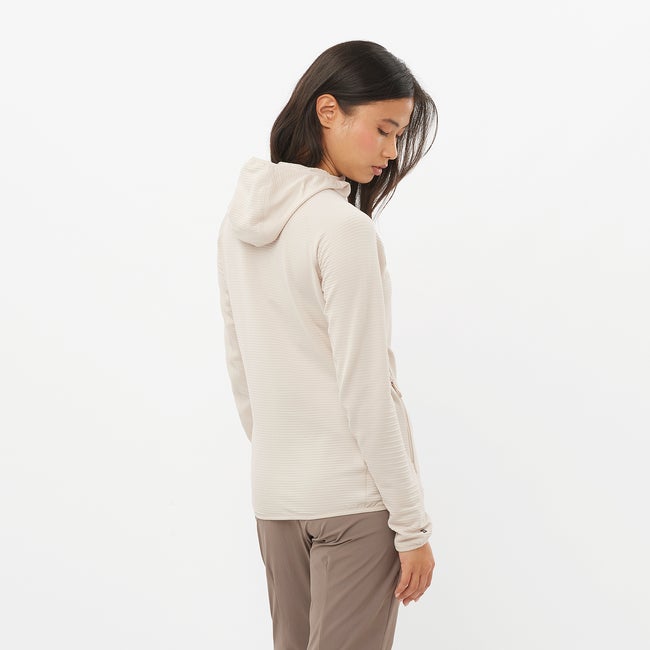 Salomon Essential Lightwarm - Chaqueta intermedia con capucha para mujer Rebajas top