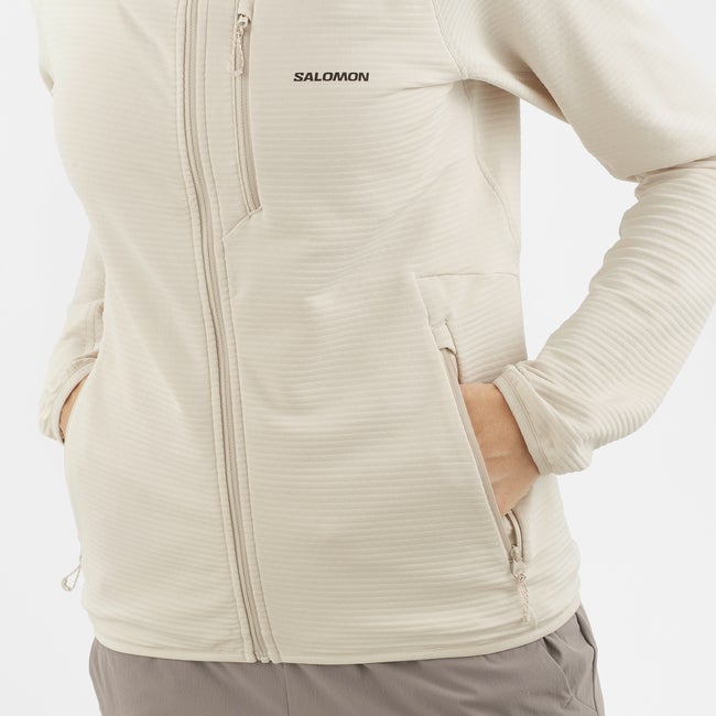Salomon Essential Lightwarm - Chaqueta intermedia con capucha para mujer Rebajas top