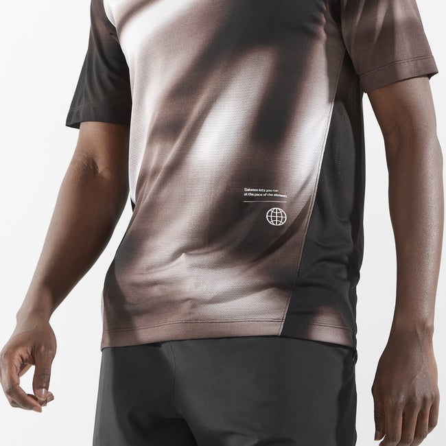 Salomon Shakeout Core - Camiseta de manga corta para hombre Ventas relámpago