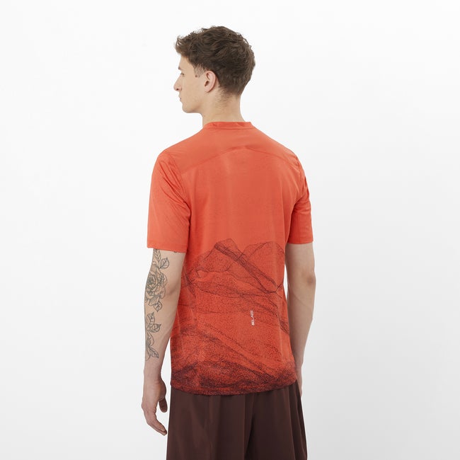 Salomon S/Lab Salomon Ultra Print - Camiseta de manga corta para hombre Solo hoy