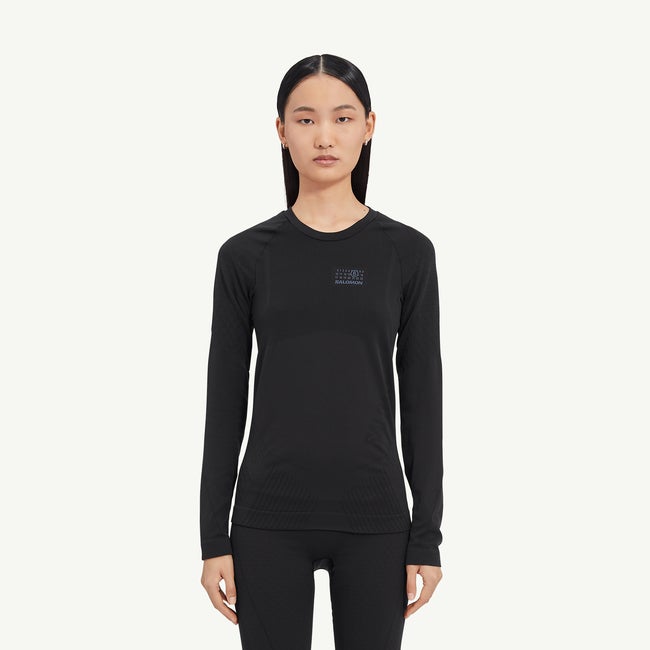 Salomon Salomon Seamless Top Mm6 - Prenda interior de manga larga unisex Superdescuento