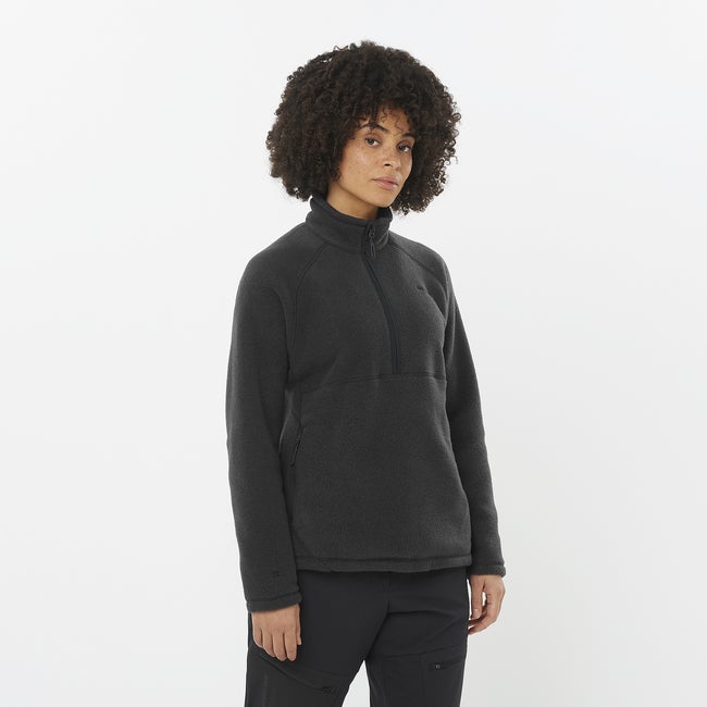 Salomon Chroma - Prenda intermedia de media cremallera para mujer