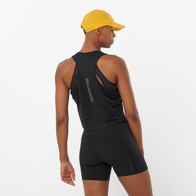 Salomon Sense Aero Cropped - Camiseta sin mangas para mujer Oferta especial