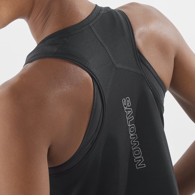 Salomon Sense Aero Cropped - Camiseta sin mangas para mujer Oferta especial