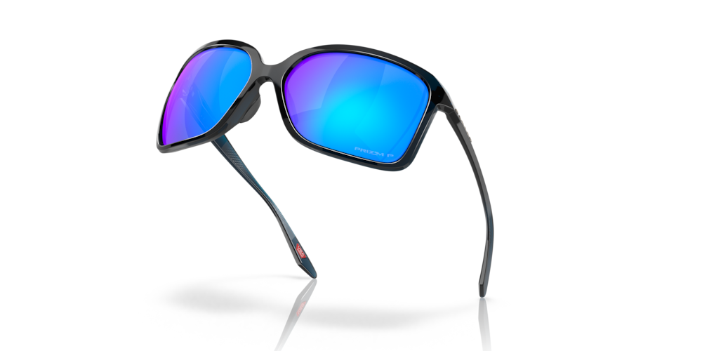 Oakley Gafas de sol Wildrye en Prizm Sapphire Polarized Trans Poseidon Última moda