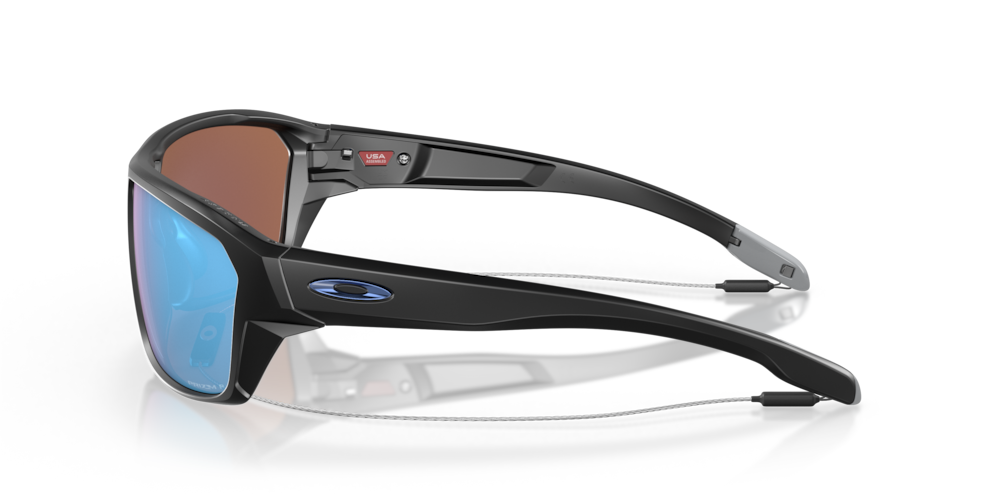Oakley Gafas de sol Split Shot en Prizm Deep Water Polarized Matte Black Envío gratis