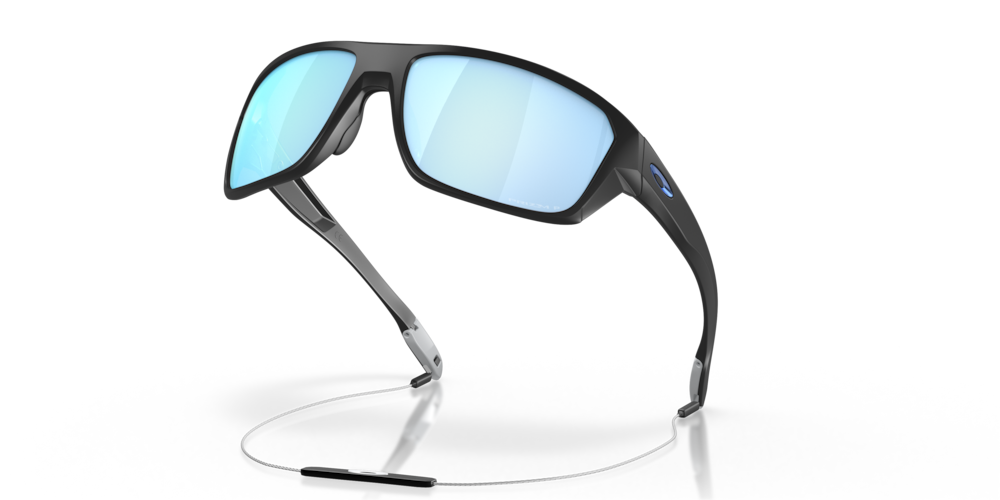 Oakley Gafas de sol Split Shot en Prizm Deep Water Polarized Matte Black Envío gratis