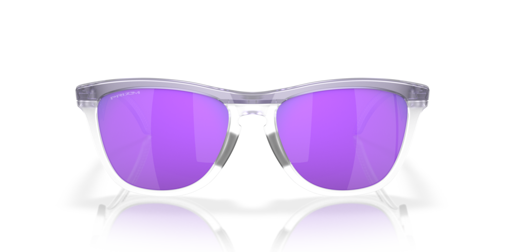 Oakley Gafas de sol Frogskins™ Hybrid en Prizm Violet Matte Lilac/Prizm Clear Ventas relámpago