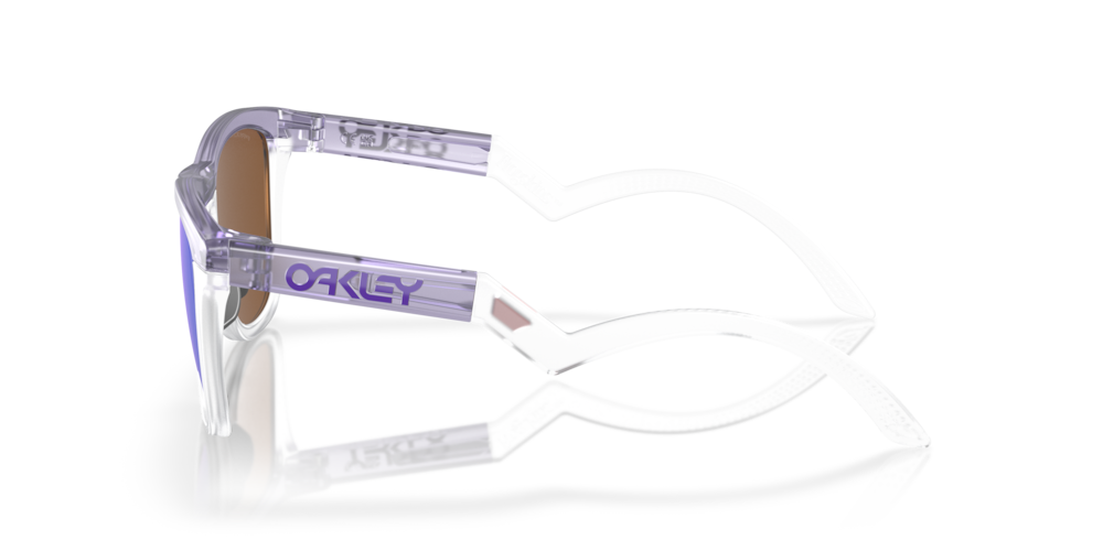 Oakley Gafas de sol Frogskins™ Hybrid en Prizm Violet Matte Lilac/Prizm Clear Ventas relámpago