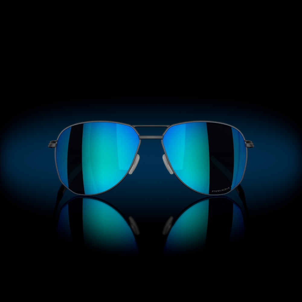 Oakley Gafas de sol Contrail TI en Prizm Sapphire Polarized Satin Light Steel Grandes descuentos