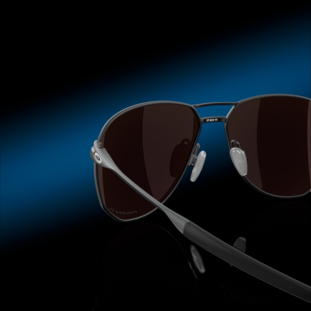 Oakley Gafas de sol Contrail TI en Prizm Sapphire Polarized Satin Light Steel Grandes descuentos